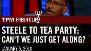 Steele To Tea Party: Can't We Just Get Along?