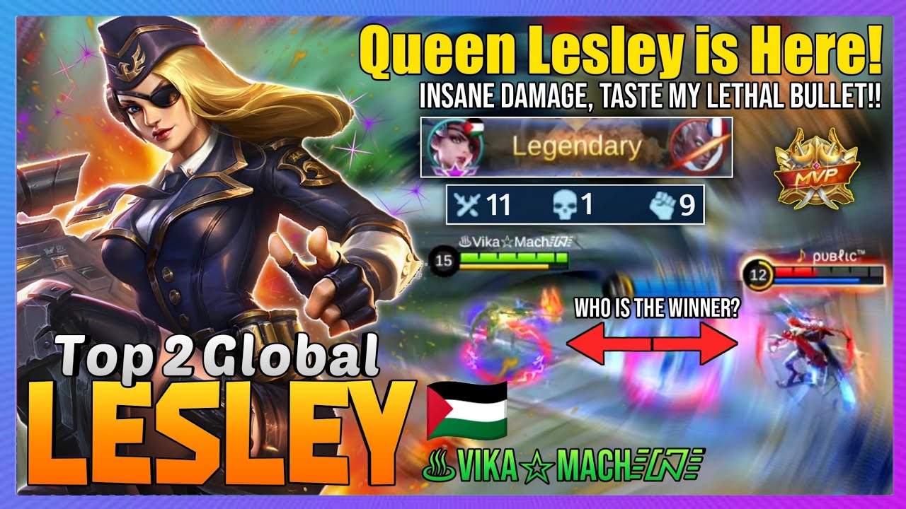 Lessy Battle Lesley Insane Lethal Bullet - Lesley Best Build - Top 2 Global Lesley ...
