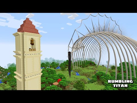 SURVIVING FROM RUMBLING TITAN PART 2 in Minecraft - Gameplay - Coffin Meme