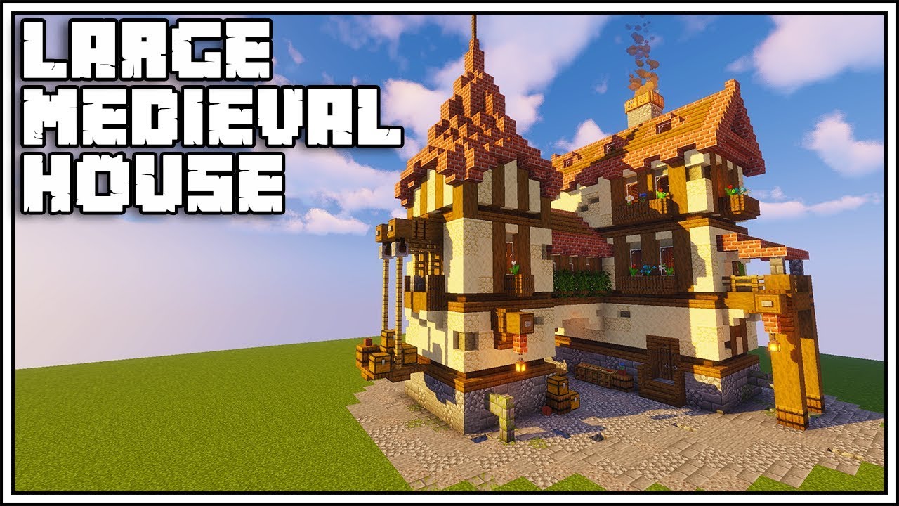 Big Medieval House para Minecraft