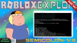 NEW ROBLOX EXPLOIT: SEMICOL0N-V2 (PATCHED!) 20+ COMMANDS, BTOOLS, MUSIC, FORCEFIELD, AND MORE!!