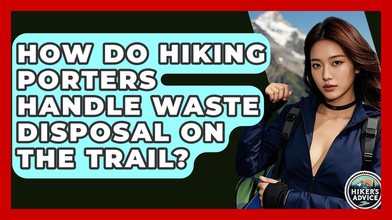 How Do Hiking Porters Handle Waste Disposal On The Trail? - The Hiker's Advice