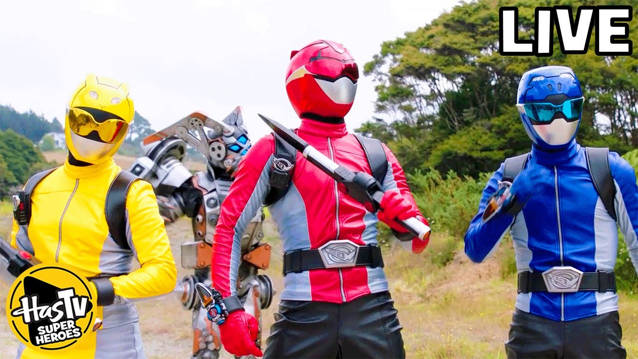 🔴 LIVE Best of POWER RANGERS! ⚡️ Wild Force Full Episodes 🟡 HasTV Superheroes