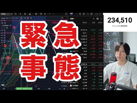 雇用統計は発表‼金利急騰で日経平均急落か⁉海外投資家が日本株をさらに大量売却‼ドル円急落。半導体株→高配当銘柄強い。利上げ懸念で米国株、ハイテク株も乱高下。仮想通貨BTC、金先物軟調