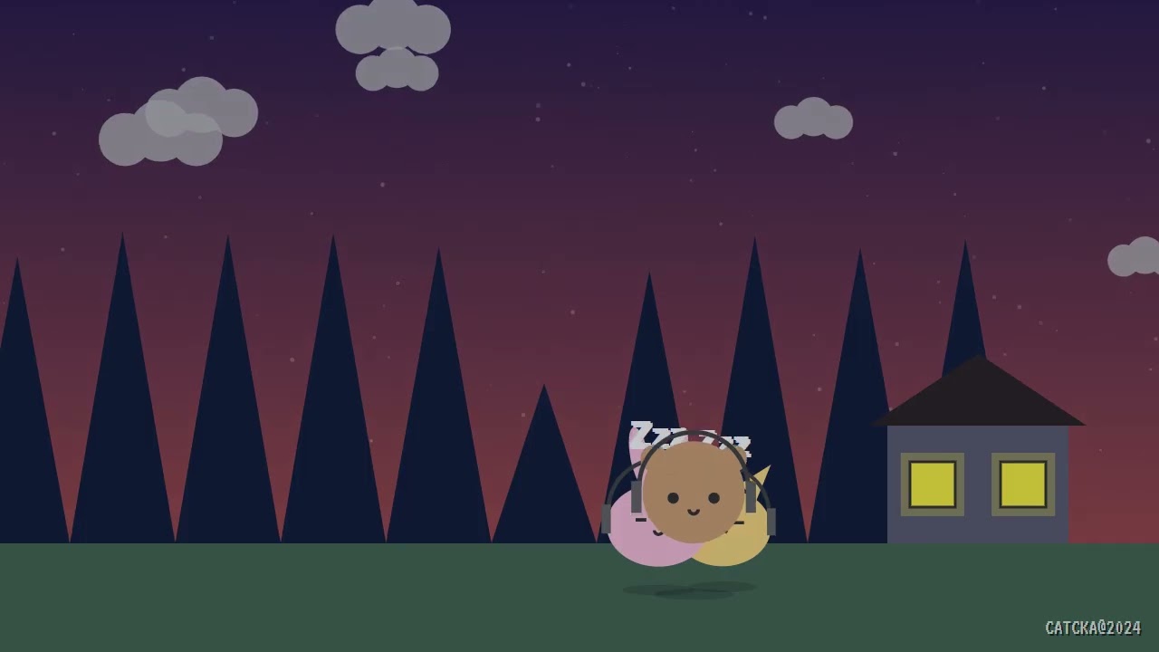 Freedom of the night - ☁️ Super Cute & Relaxing Music for Sleep / Study ~ CATCKA Lofi 2026 #5