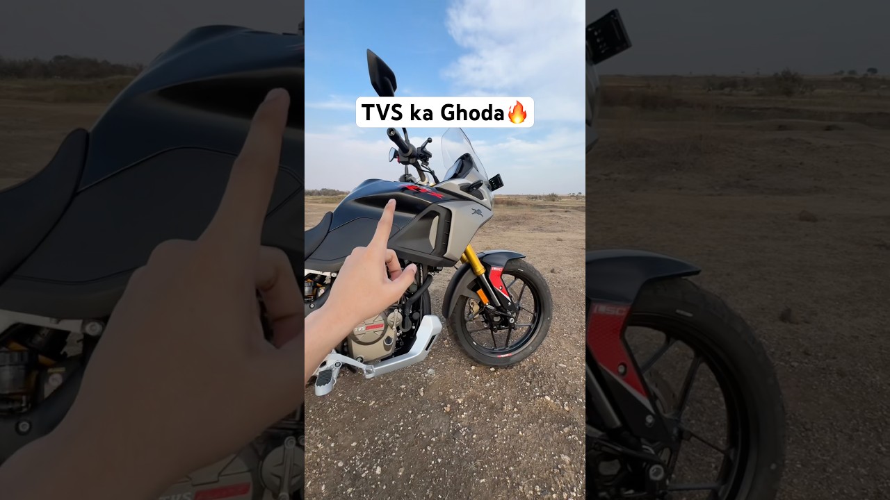TVS ka Ghoda🔥 ft. New TVS Apache RTX 300