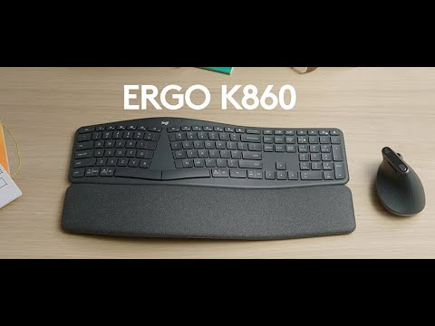 Logitech Ergo K860 Split Keyboard for Business, Graphite (920010175) |  OfficeCrave.com