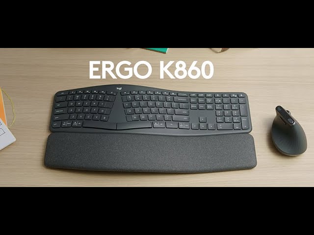 - K860 Ergonomic YouTube ERGO Split Keyboard