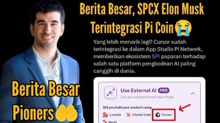Berita Besar..!!🤲Perusahaan Milik Elon, Terintegrasi App Studio Pi💲🏛🚀