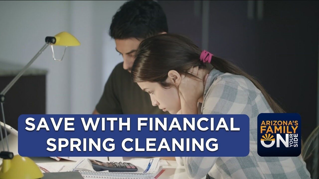Save hundreds of dollars with financial spring cleaning - YouTube