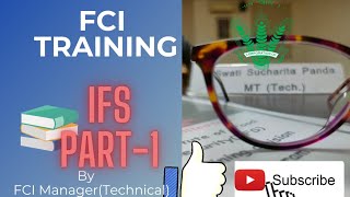 Fci Training Ifs Days -Part 1