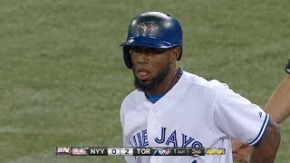 NYY@TOR: Reyes plates Francisco on a forceout