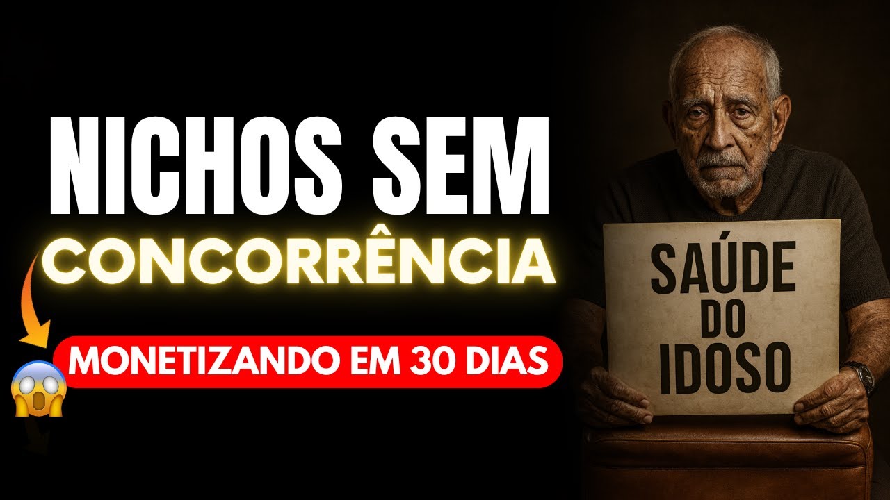 💰 3 NICHOS SEM CONCORRÊNCIA: CANAL DARK MUITO EM ALTA e Que MONETIZAM RÁPIDO (2025)