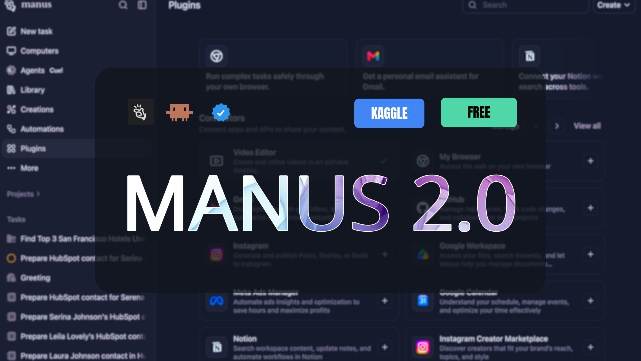 Manus 2.0: The Muse Alternative