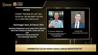 KELAS INSPIRASI CAKIM CADAS (CERDAS BERINTEGRITAS) BERSAMA Dr. ANTONIUS WIDYARSONO