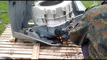 Final Firey Death of Hotpoint Washer