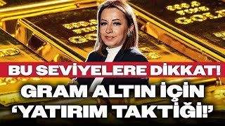 Filiz Eryılmazdan Çeyrek Altın İçin Yatırım Tüyosu Bu Sevi̇yelere Di̇kkat