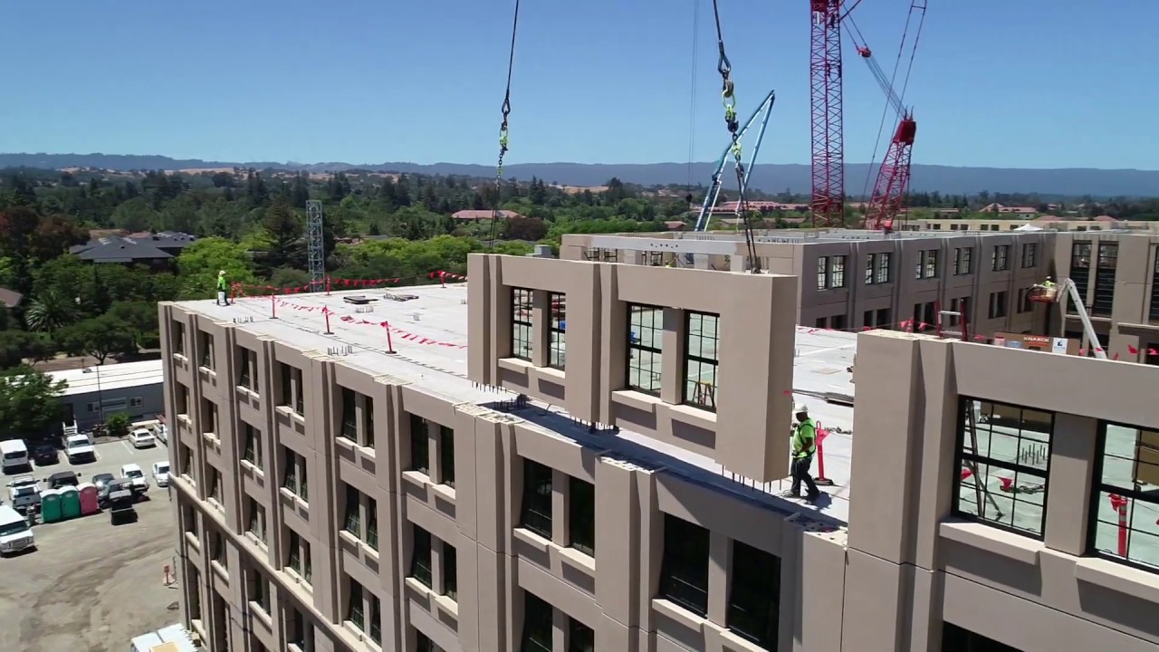 Clark Pacific - Escondido Village Graduate Residences - Panel installation