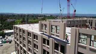 Celebrity Clark Pacific - Escondido Village Graduate Residences - Panel installation Wealth