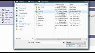 How to import contact into Horde | FastDot Cloud Hosting