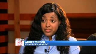 Amber Vinson Spoke About Traveling with Ebola