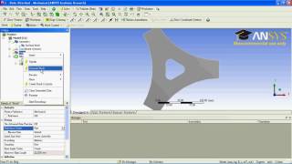 Hướng dẫn ansys tạo Triangular Plate