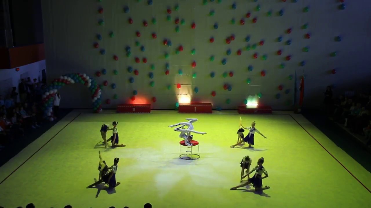 Цирковая студия "Романтики" ДК МАЗ на Gym for Life  Belarus 2018