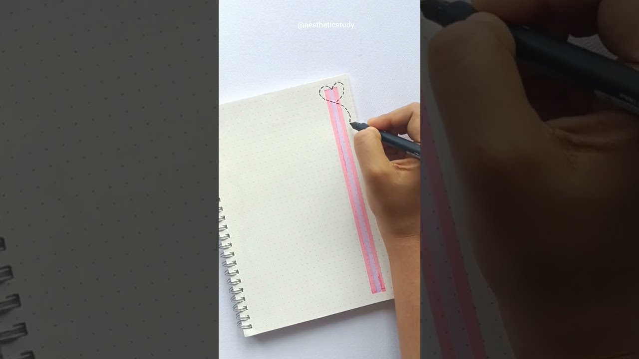 Easy And Simple Border Design Shorts Youtubeshorts