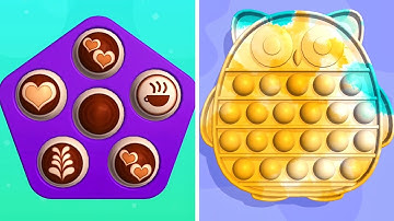 Pop Us! Satisfying Sounds and relaxing ASMR slicing gameplay video