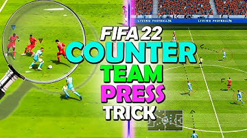 PRO TIP on BEATING TEAM PRESS in FIFA 22!