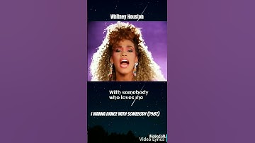 Thumbnail of Whitney Houston ~ I wanna dance with somebody (who loves me) 1987