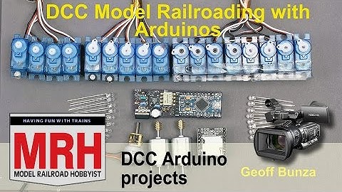 DCC Arduino projects for model trains | March 2017 Model Railroad Hobbyist | Geoff Bunza