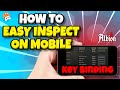 Albion online  how to inspect fast a player on mobile