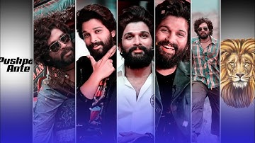 New Style Trending Pushpa interval BGM Video Editing in Alight Motion Video Editing Attitude Status