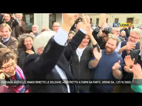 PASSAGGI A LIVELLO, MANSI RIMETTE LE DELEGHE: «COSTRETTO A FARMI DA PARTE, ORDINI DA... | 27/11/2025