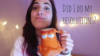 Did I do my 2017 resolutions?