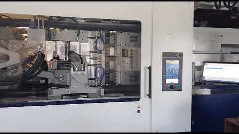 #Netstal PET LINE 4000/6000 Injection molding machine # Dry cycle Mode running 📷 Clip
