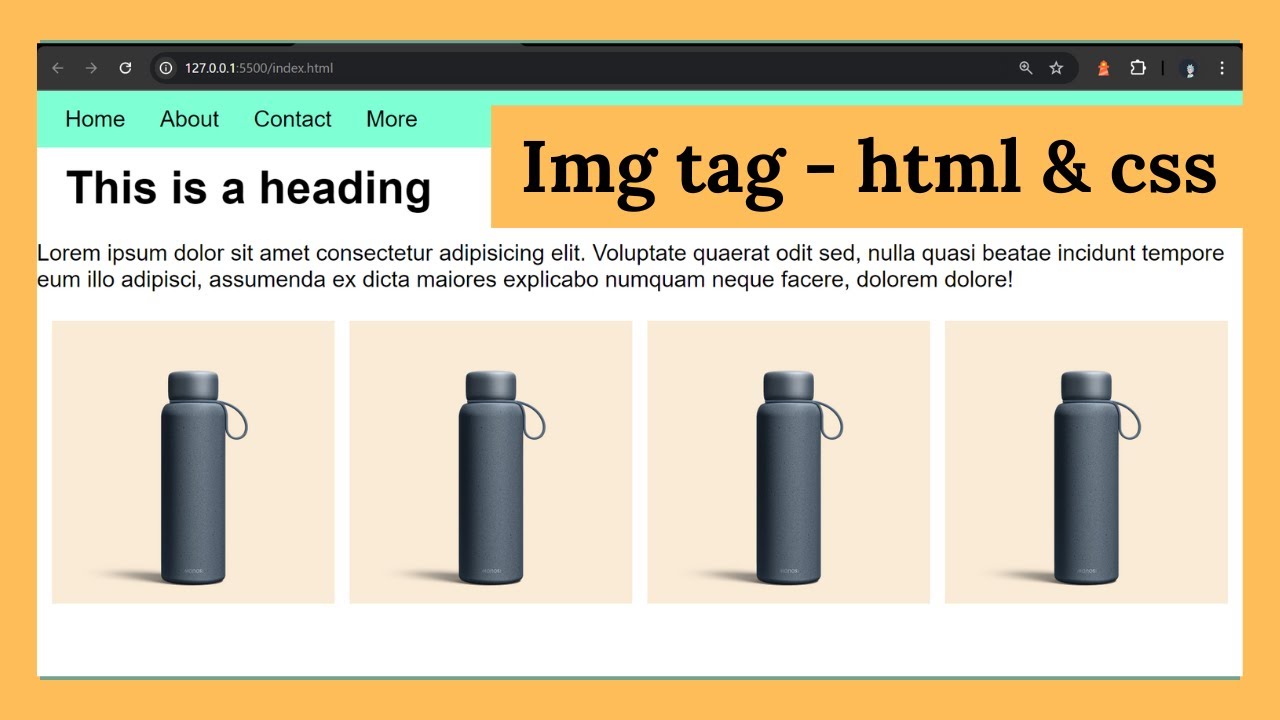 HTML CSS Tutorial: Image Tag - YouTube