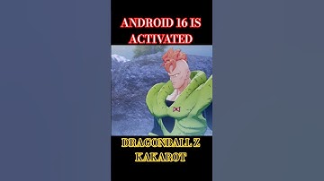 Android 16 Is Activated - Dragonball Z Kakarot #gaming #dbz #dbzkakarot #Kakarot #shorts