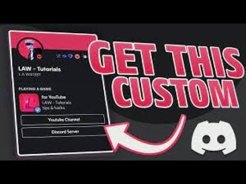 Get a Custom DISCORD RPC in 3min (EASY | Custom Status) - YouTube