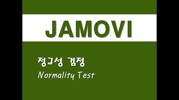 자모비를 활용한 기초통계 - (3) 정규성 검정(Normality Test)
