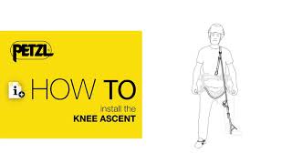 KNEE ASCENT LOOP, Knee ascender assembly with foot loop to facilitate  ascents on a single rope, for tree care - Petzl Other