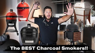 2025 Top 5 Charcoal Grills!! ( Kamado Joe vs Primo vs Bastard vs Kalamazoo!! )