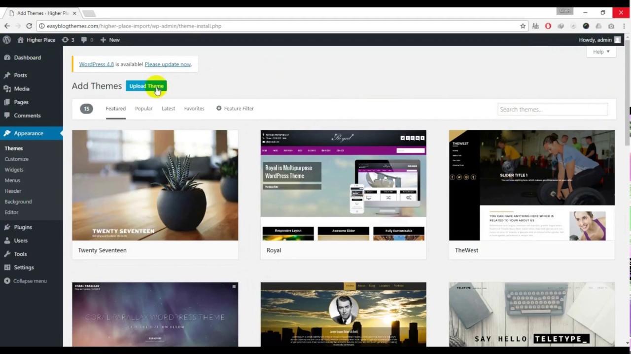 1. install theme & plugin - YouTube