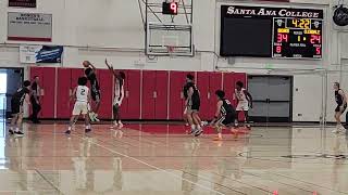 Glendale Vs Santa Ana. Juco Basketball. Cccaa. November 2025