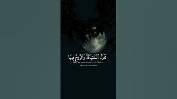 إنا أنزلناه في ليلة القدر، ليلة القدر خير من ألف شهر   قراءة جميلة بصوت القارئ أحمد العجمي