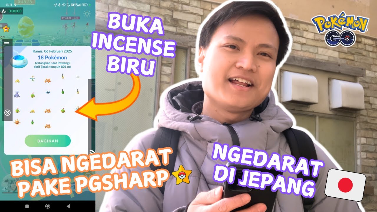 Ngedarat Pake PGSHARP di Jepang | Pokemon Go 