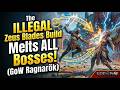 The ILLEGAL Zeus Blades Build Melts ALL Bosses! (GoW Ragnarök) #bestbuild #gmgow #nodamage