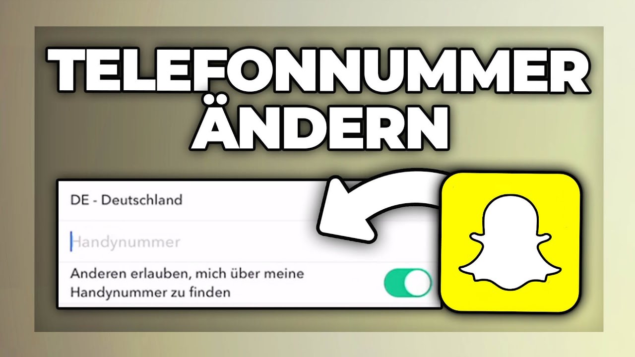 Wie Kann Man Auf Snapchat Jemanden Anpinnen Snapchat Telefonnummer ändern - geht nicht? | Tutorial - YouTube