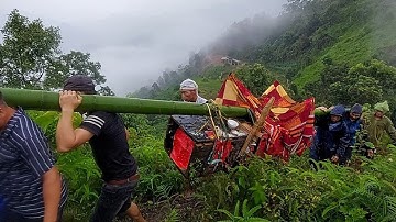 Quay cận cảnh đám tang phong tuc người dao mới nhất / hò mán channe